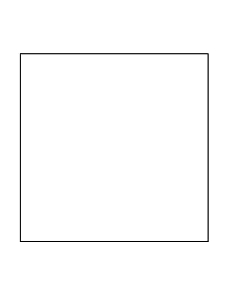 7 Inch Square Coloring Pdf Free Vectors
